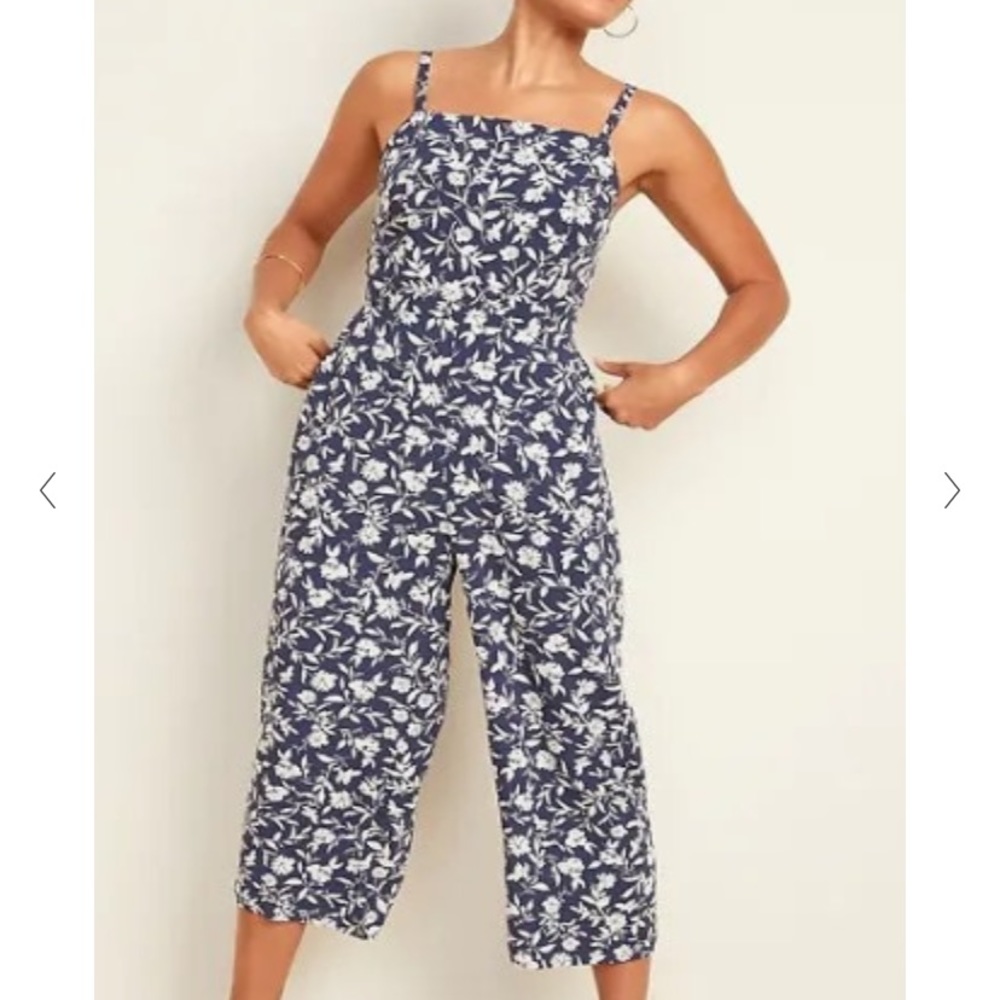 Navy Floral Jumper